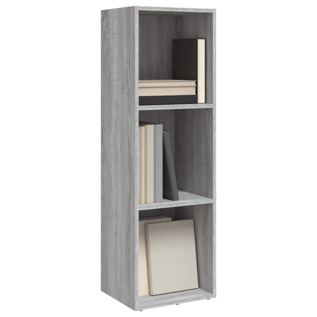 Bibliothèque/Meuble TV sonoma gris 36x30x114 cm bois ingénierie - XIOS