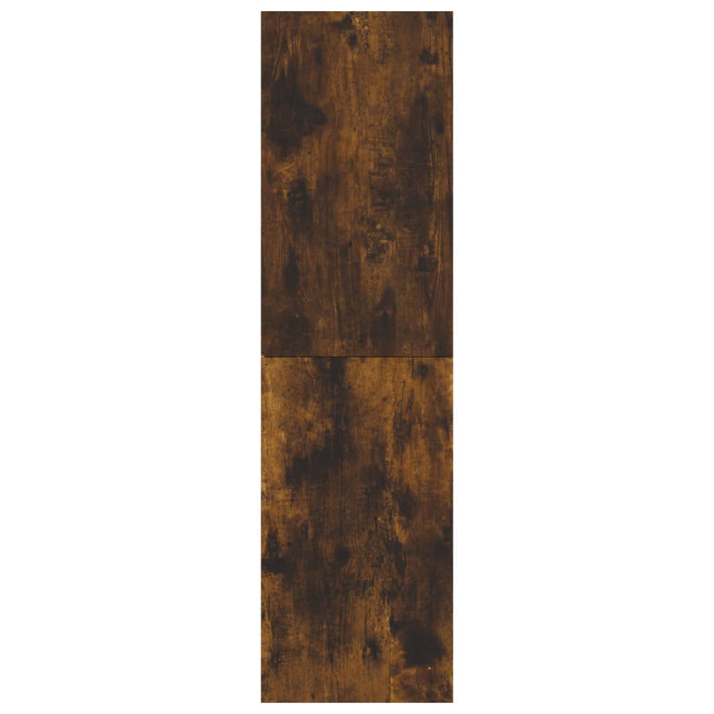 Meuble TV mural Chêne fumé 30,5x30x110 cm - XIOS