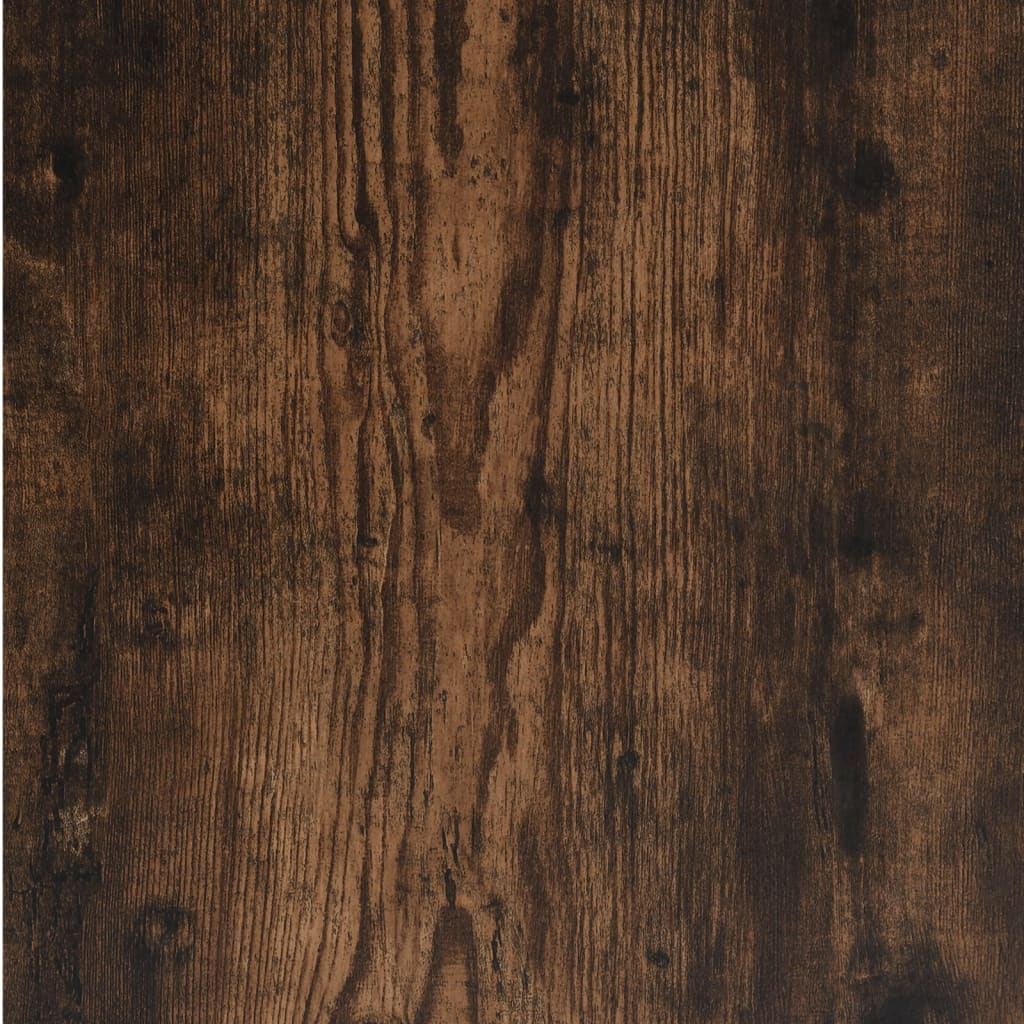 Table de chevet chêne fumé 40x35x70 cm bois d'ingénierie - XIOS