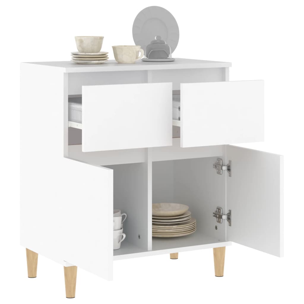 Buffet Blanc 60x35x70 cm Bois d'ingénierie - XIOS