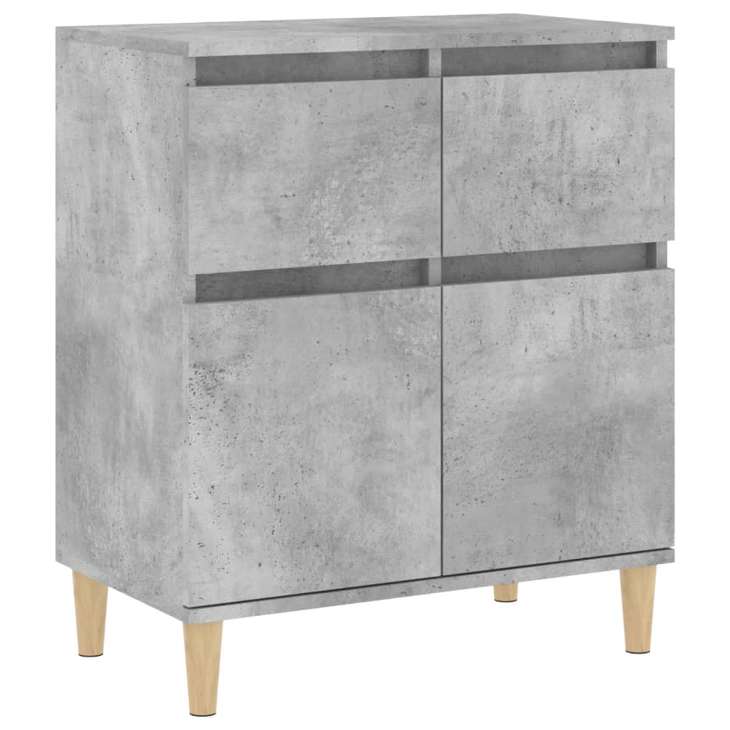 Buffet Gris béton 60x35x70 cm Bois d'ingénierie - XIOS