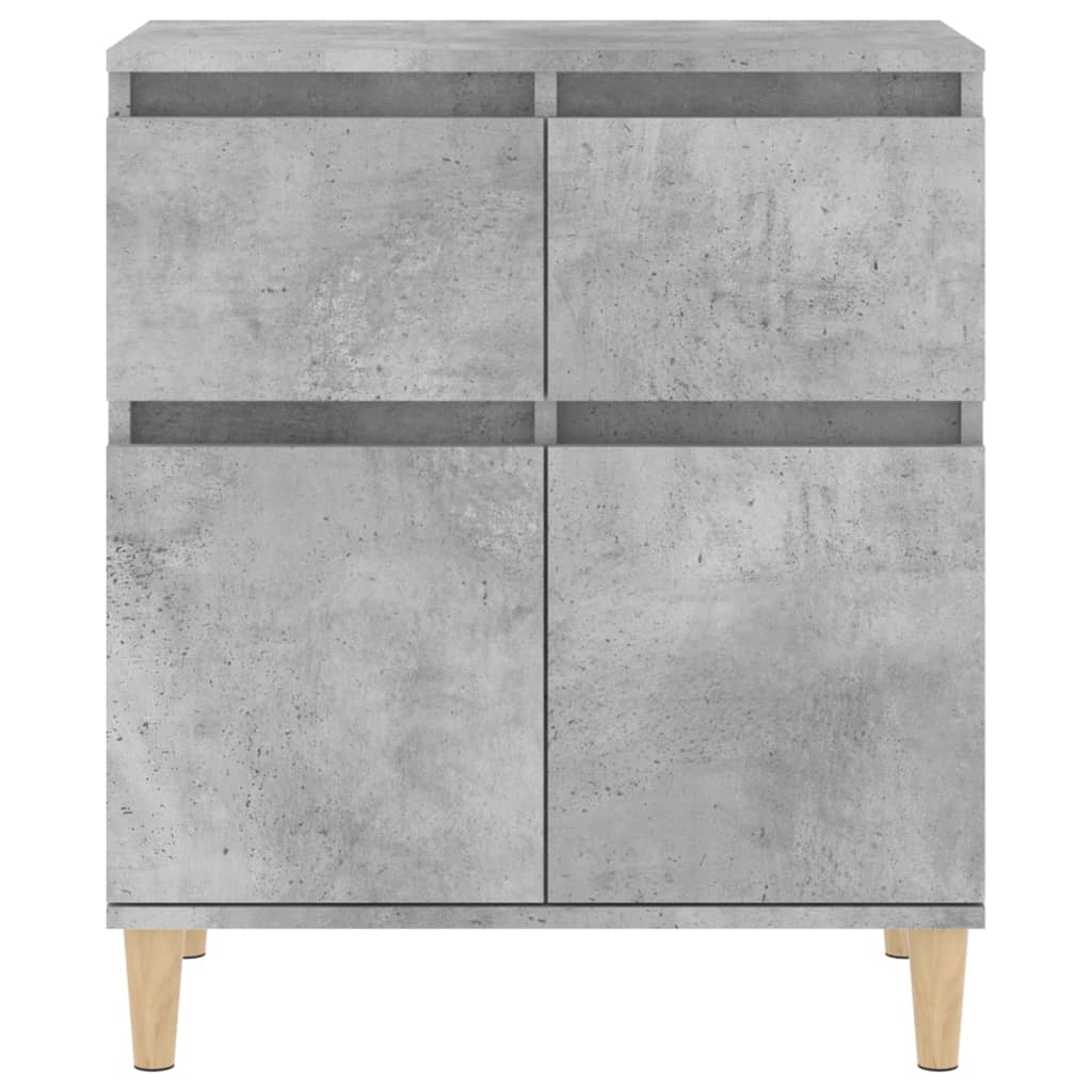 Buffet Gris béton 60x35x70 cm Bois d'ingénierie - XIOS