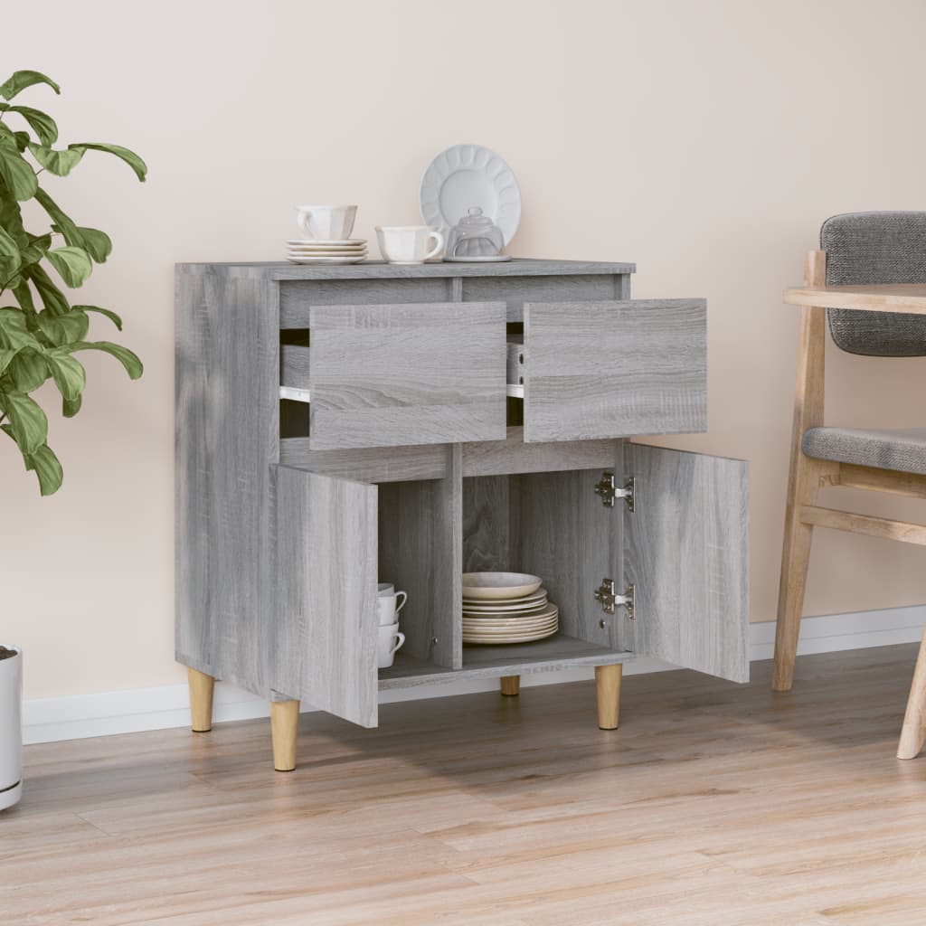Buffet Sonoma gris 60x35x70 cm Bois d'ingénierie - XIOS