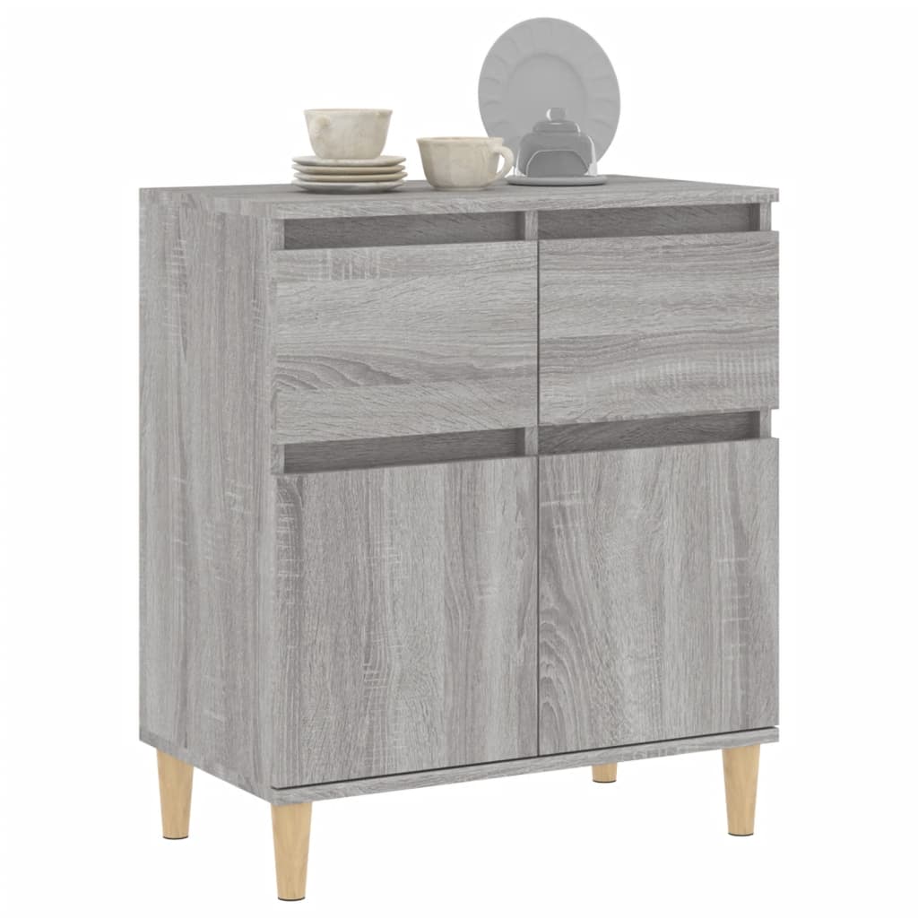 Buffet Sonoma gris 60x35x70 cm Bois d'ingénierie - XIOS