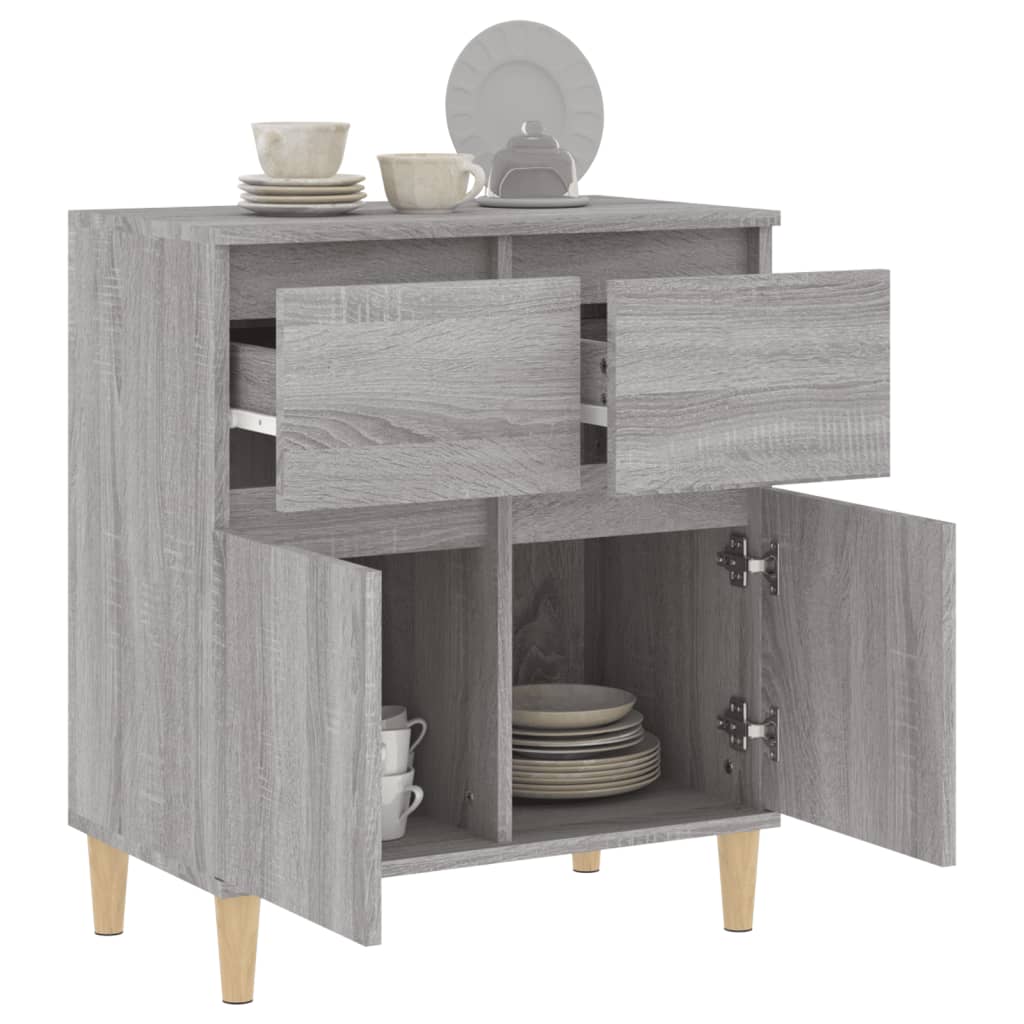 Buffet Sonoma gris 60x35x70 cm Bois d'ingénierie - XIOS