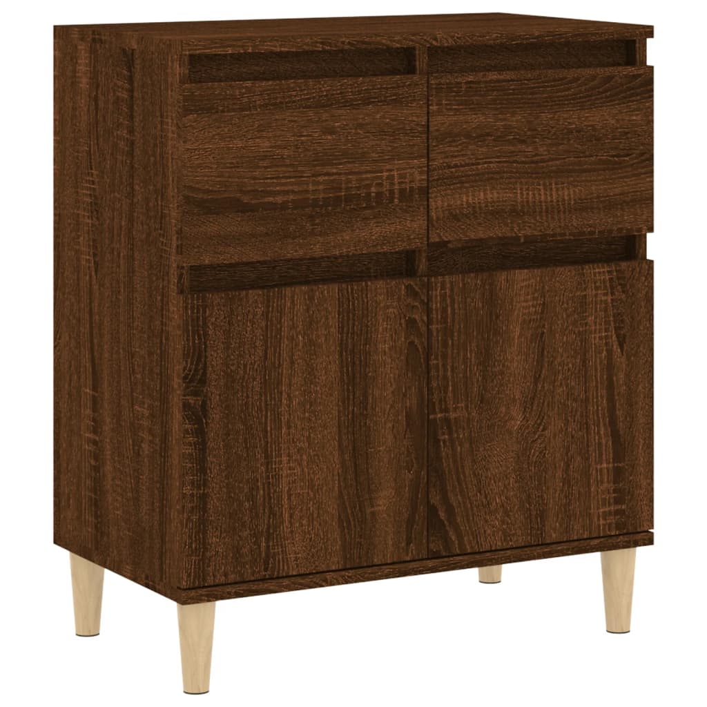 Buffet Chêne marron 60x35x70 cm Bois d'ingénierie - XIOS