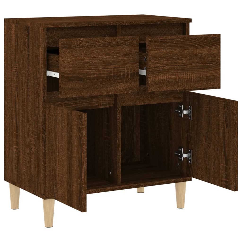 Buffet Chêne marron 60x35x70 cm Bois d'ingénierie - XIOS