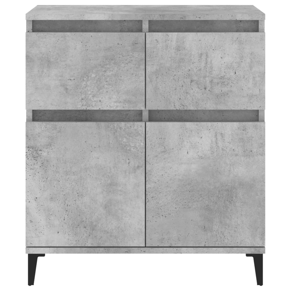 Buffet Gris béton 60x35x70 cm Bois d'ingénierie - XIOS