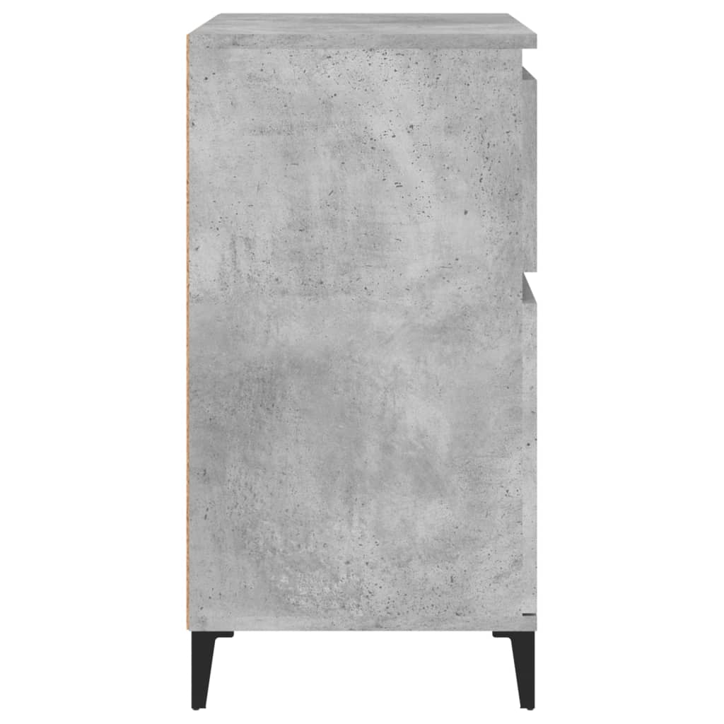 Buffet Gris béton 60x35x70 cm Bois d'ingénierie - XIOS