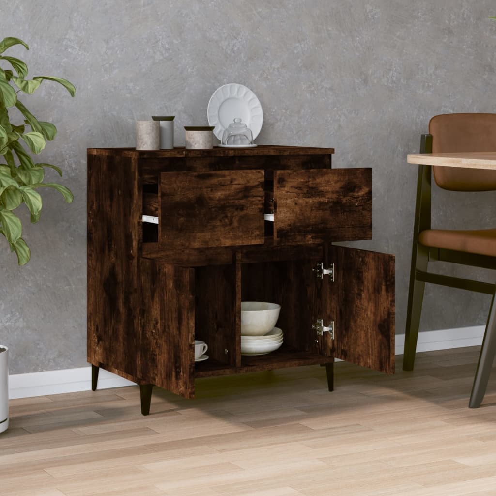 Buffet Chêne fumé 60x35x70 cm Bois d'ingénierie - XIOS