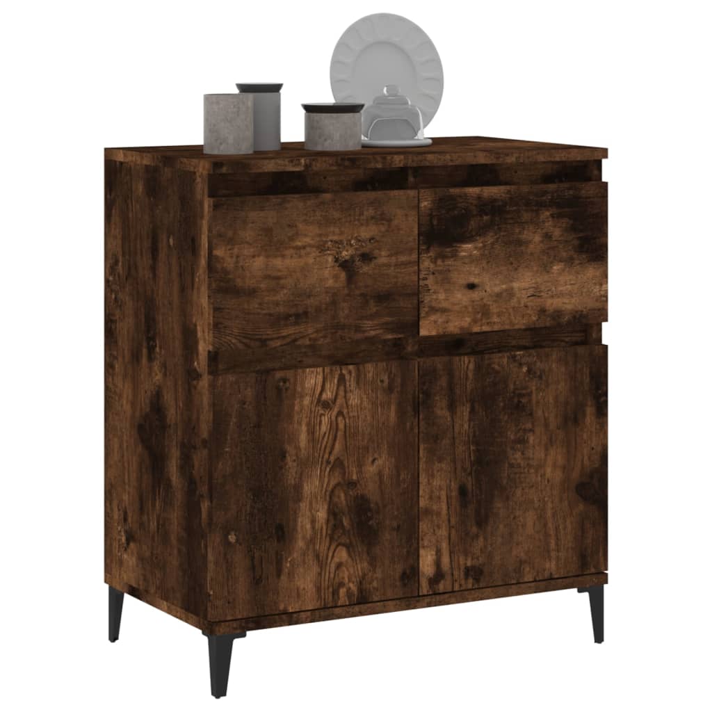 Buffet Chêne fumé 60x35x70 cm Bois d'ingénierie - XIOS