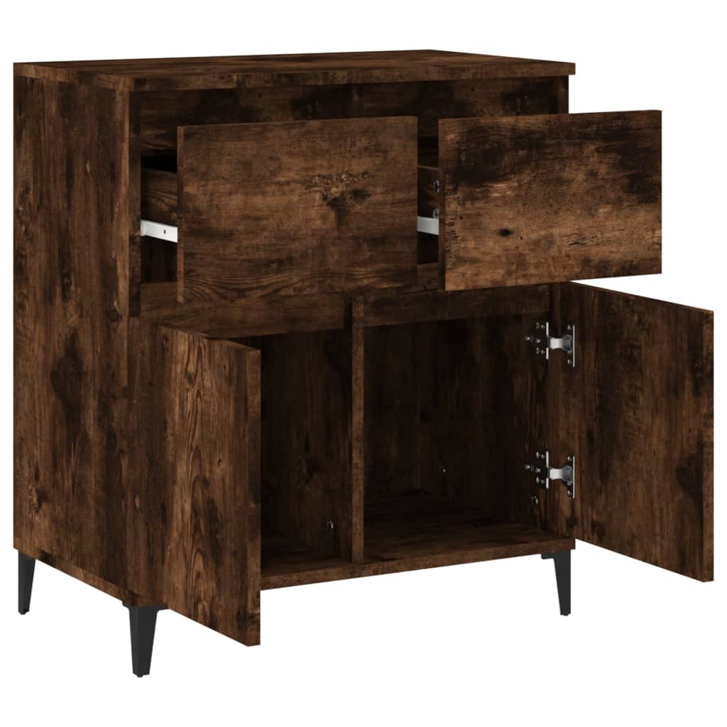Buffet Chêne fumé 60x35x70 cm Bois d'ingénierie - XIOS