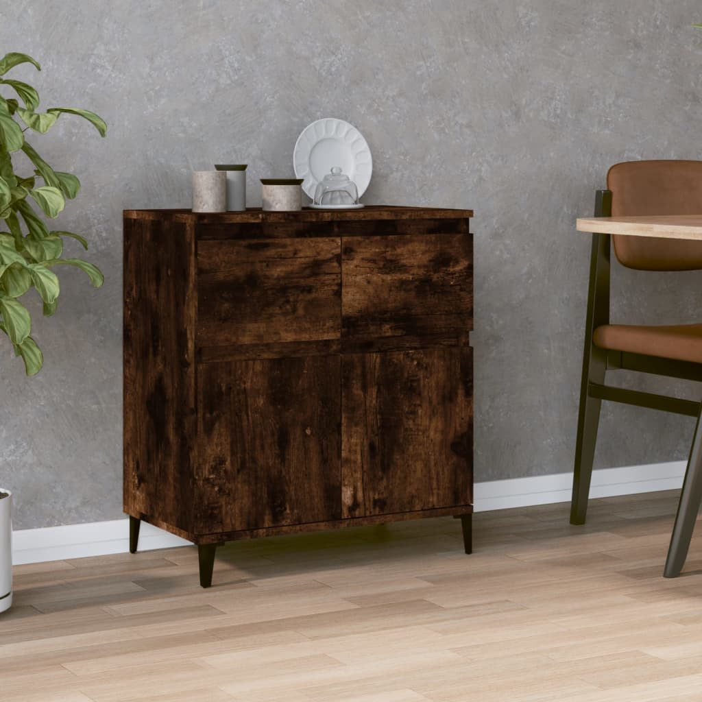 Buffet Chêne fumé 60x35x70 cm Bois d'ingénierie - XIOS