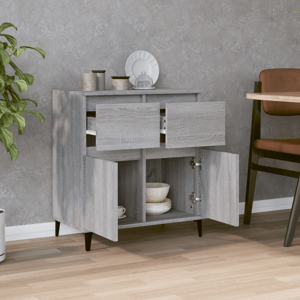 Buffet Sonoma gris 60x35x70 cm Bois d'ingénierie - XIOS