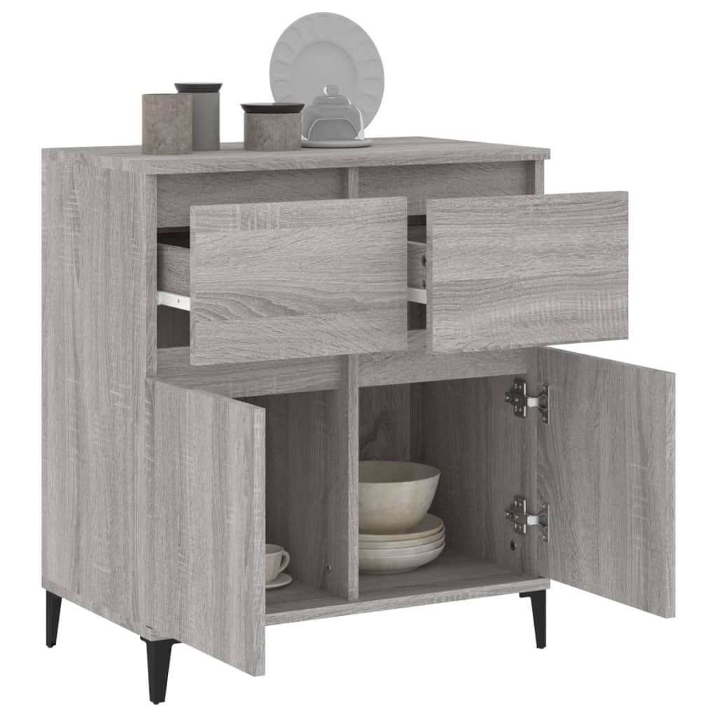 Buffet Sonoma gris 60x35x70 cm Bois d'ingénierie - XIOS