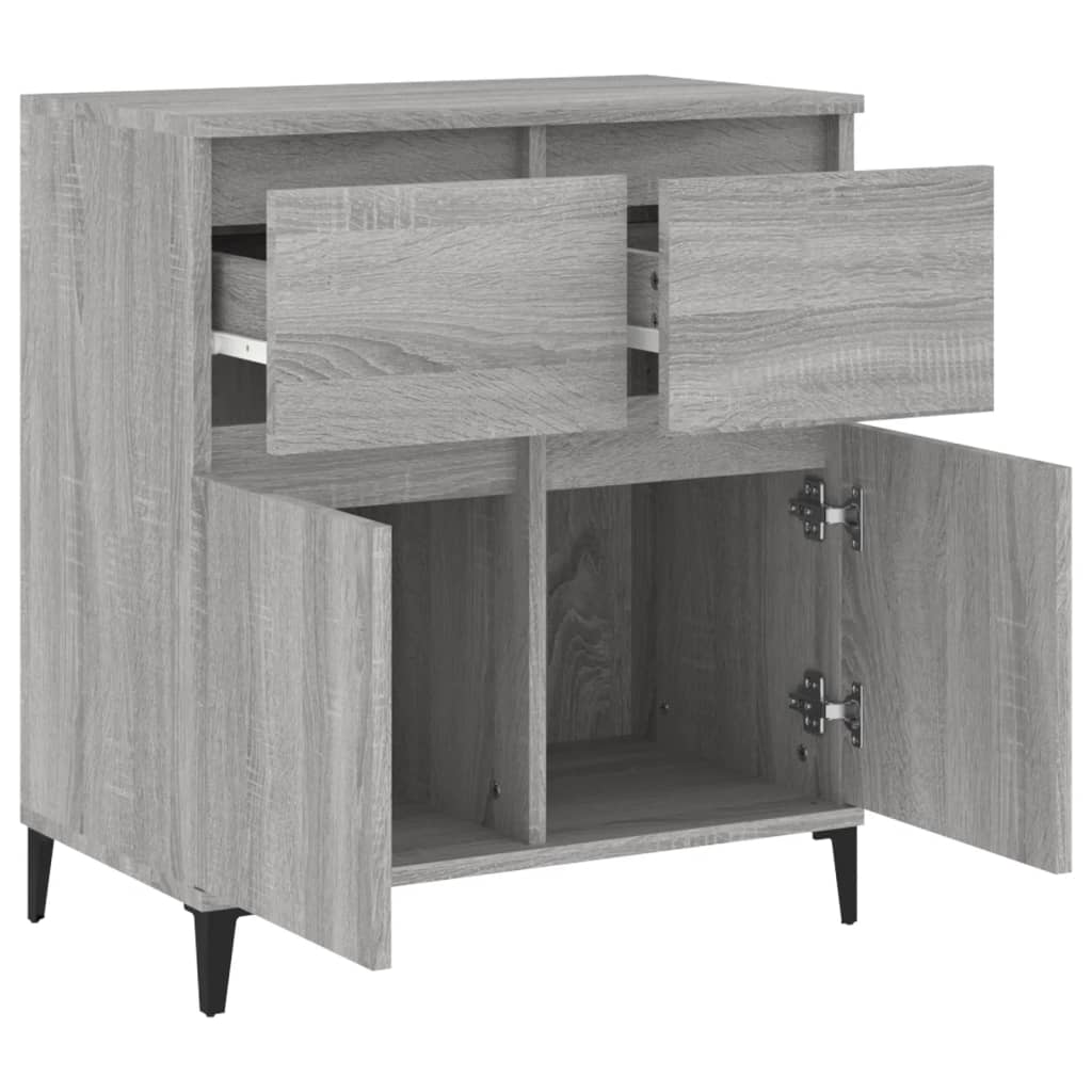 Buffet Sonoma gris 60x35x70 cm Bois d'ingénierie - XIOS