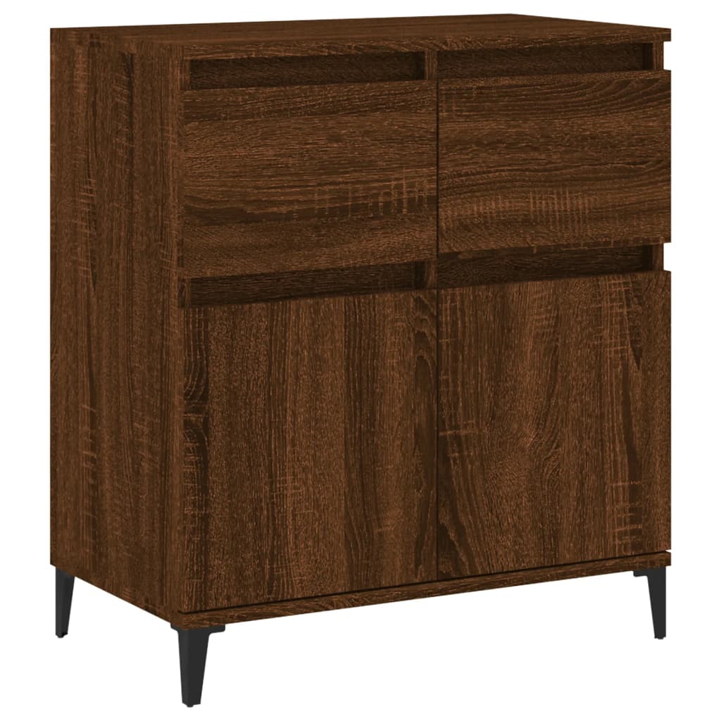 Buffet Chêne marron 60x35x70 cm Bois d'ingénierie - XIOS