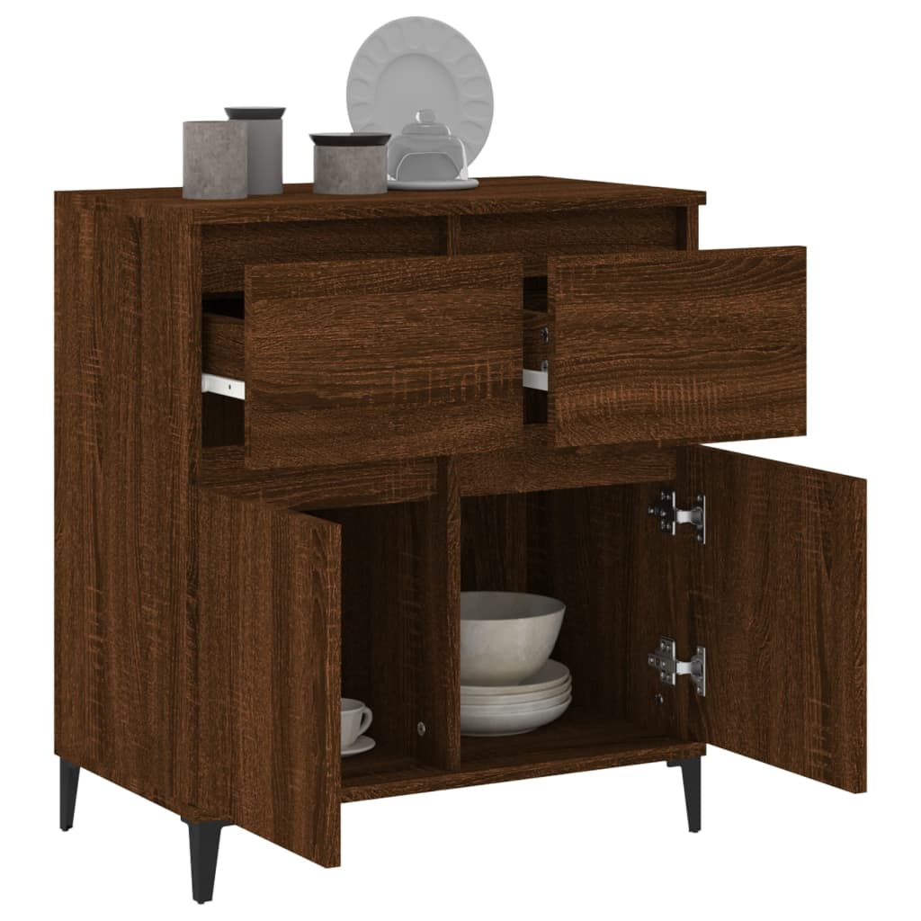 Buffet Chêne marron 60x35x70 cm Bois d'ingénierie - XIOS