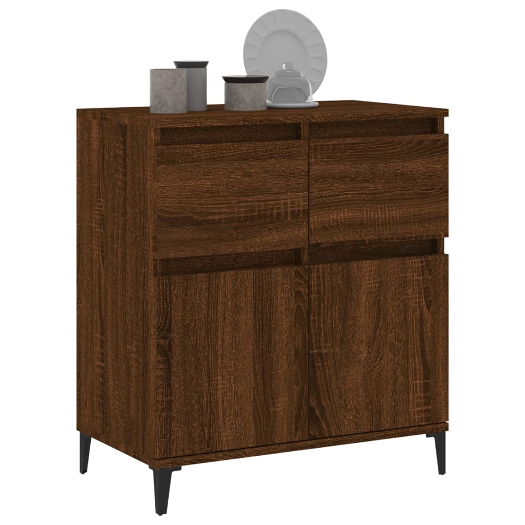 Buffet Chêne marron 60x35x70 cm Bois d'ingénierie - XIOS