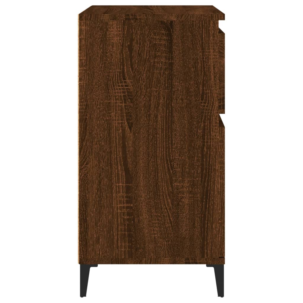 Buffet Chêne marron 60x35x70 cm Bois d'ingénierie - XIOS