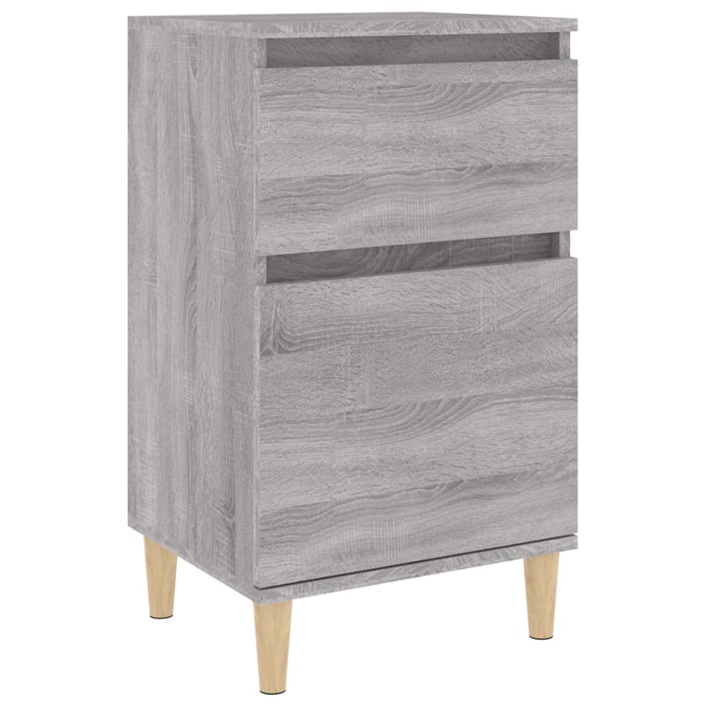 Table de chevet sonoma gris 40x35x70 cm - XIOS