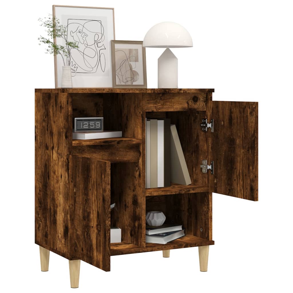 Buffet Chêne fumé 60x35x70 cm Bois d'ingénierie - XIOS