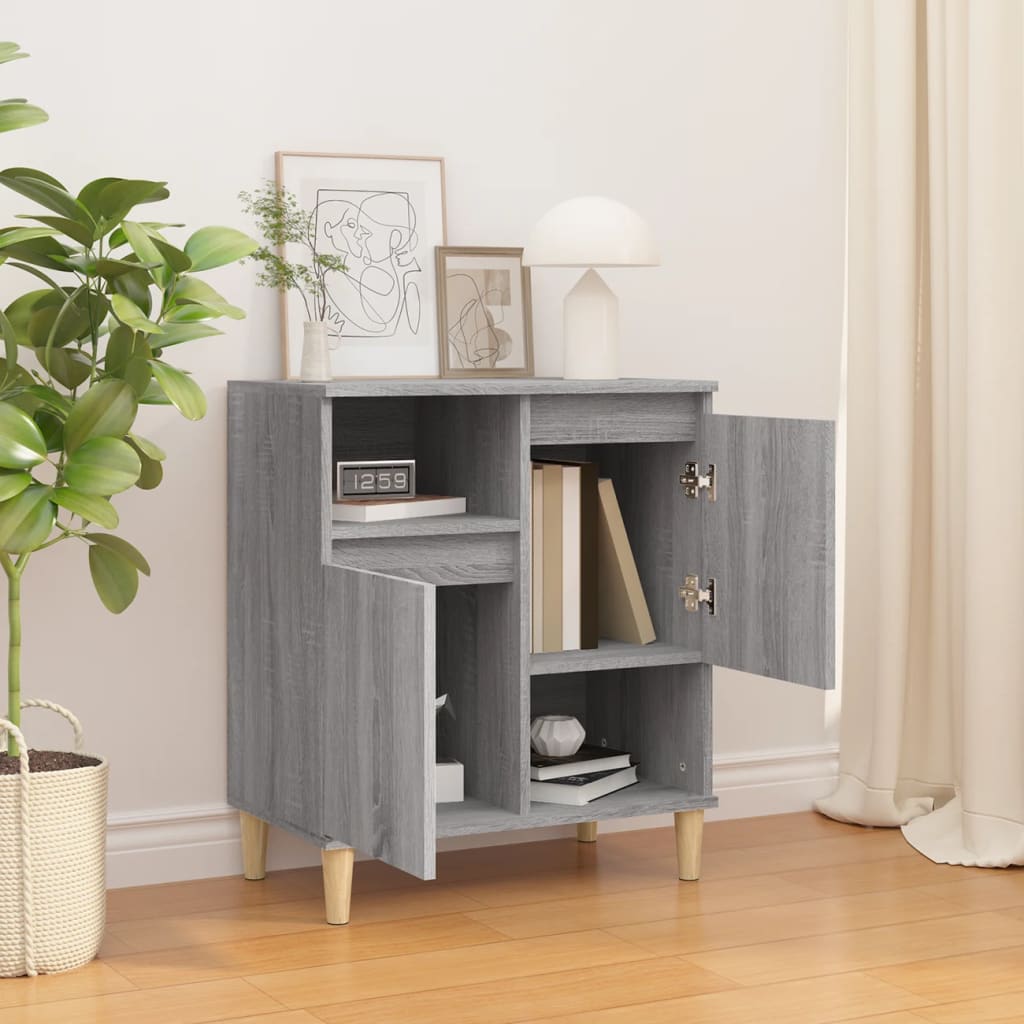 Buffet Sonoma gris 60x35x70 cm Bois d'ingénierie - XIOS