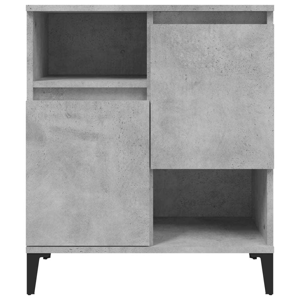 Buffet Gris béton 60x35x70 cm Bois d'ingénierie - XIOS