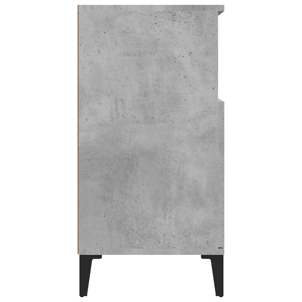 Buffet Gris béton 60x35x70 cm Bois d'ingénierie - XIOS