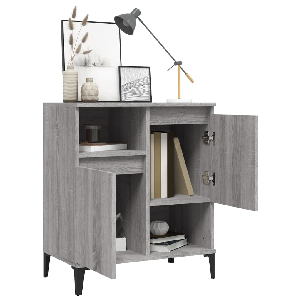 Buffet Sonoma gris 60x35x70 cm Bois d'ingénierie - XIOS
