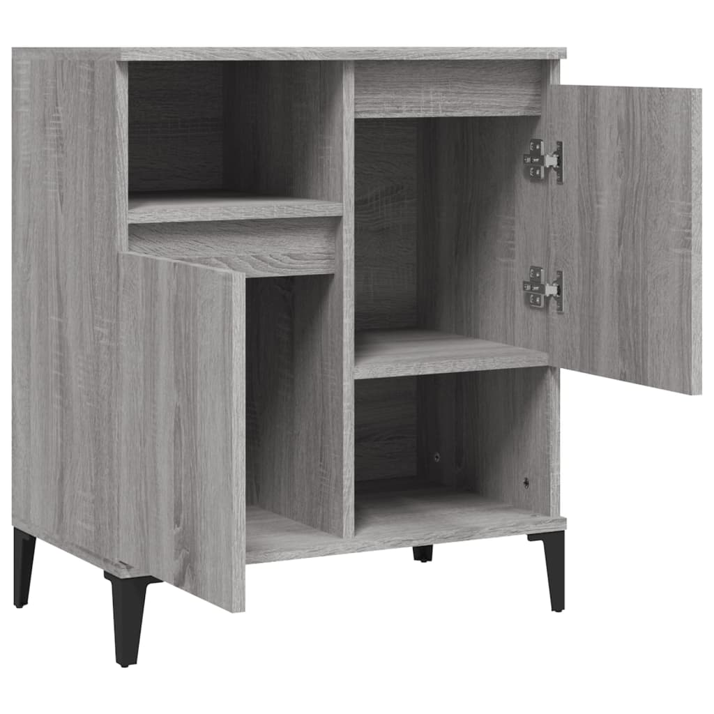 Buffet Sonoma gris 60x35x70 cm Bois d'ingénierie - XIOS