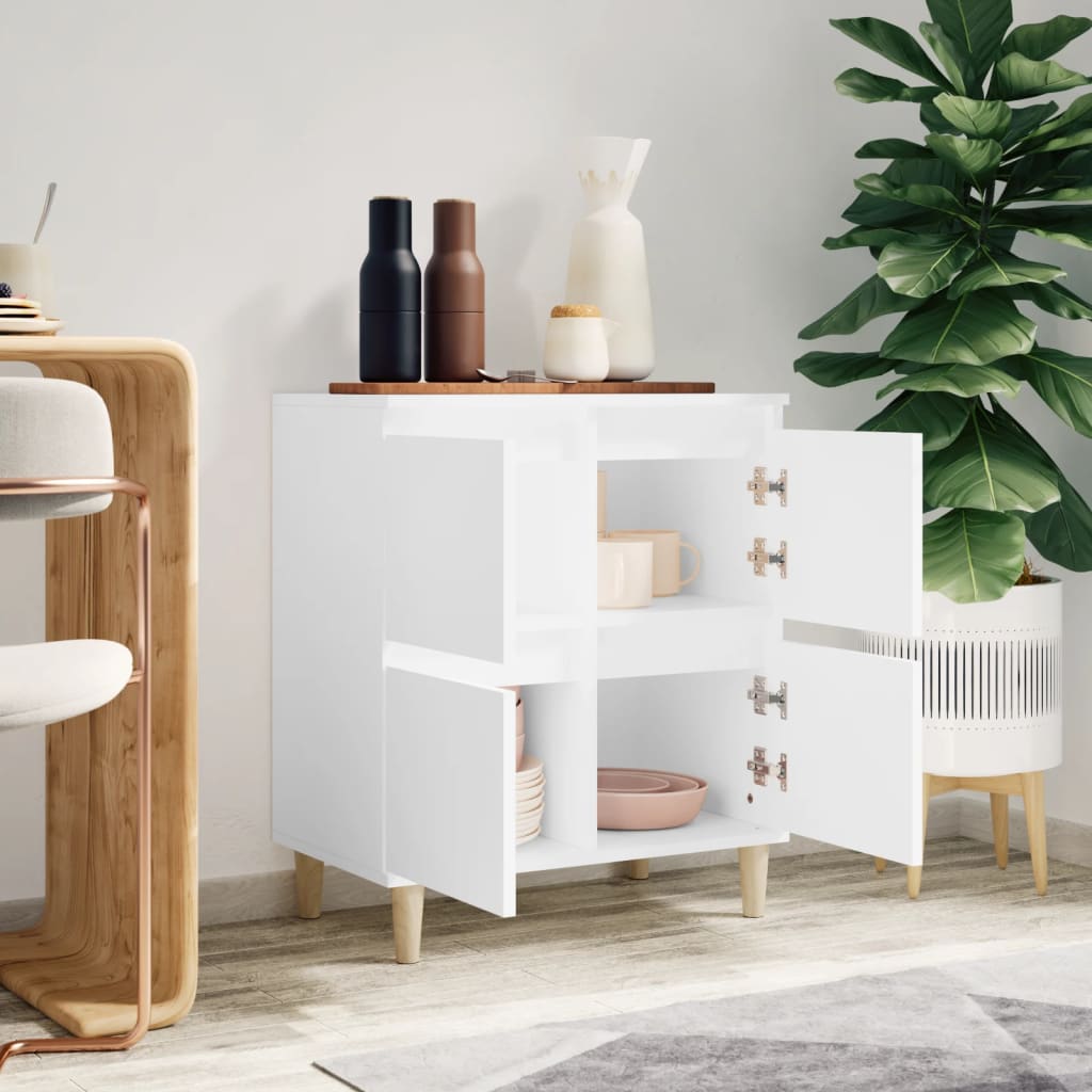 Buffet Blanc 60x35x70 cm Bois d'ingénierie - XIOS