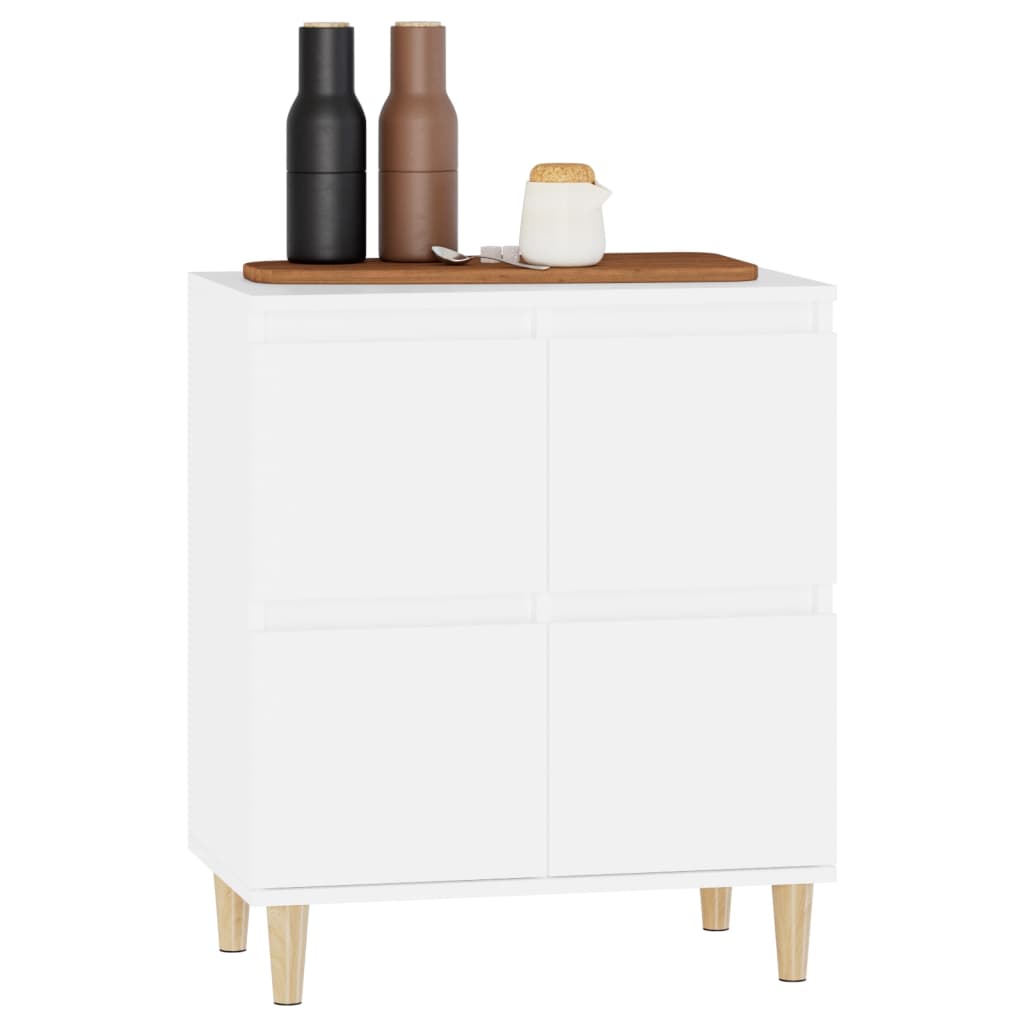 Buffet Blanc 60x35x70 cm Bois d'ingénierie - XIOS