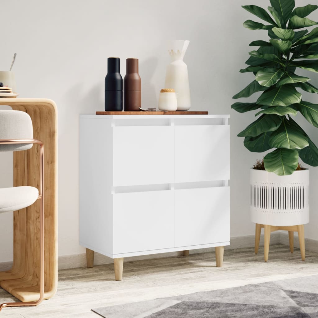 Buffet Blanc 60x35x70 cm Bois d'ingénierie - XIOS