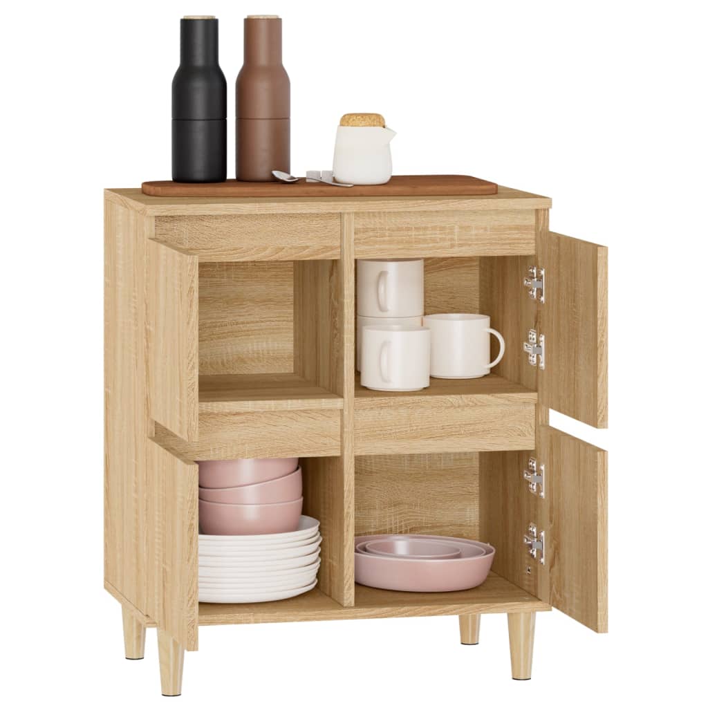 Buffet Chêne sonoma 60x35x70 cm Bois d'ingénierie - XIOS