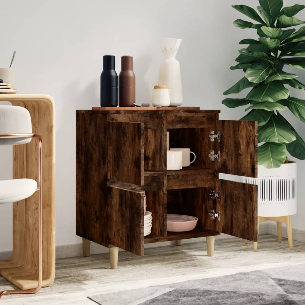 Buffet Chêne fumé 60x35x70 cm Bois d'ingénierie - XIOS