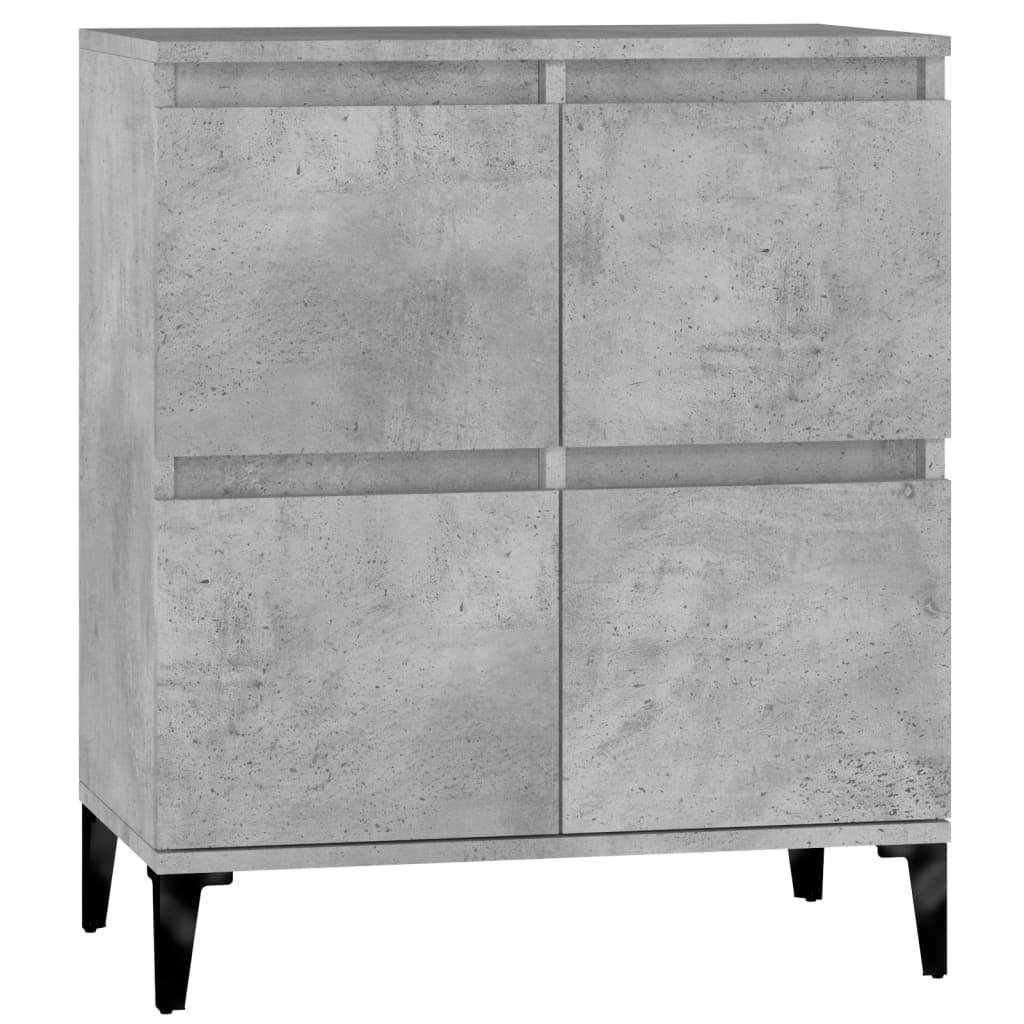 Buffet Gris béton 60x35x70 cm Bois d'ingénierie - XIOS