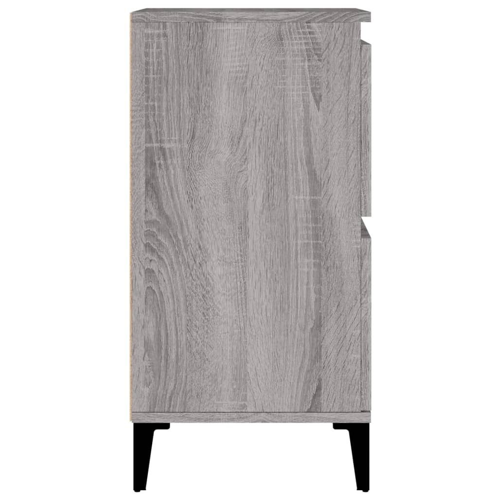 Buffet Sonoma gris 60x35x70 cm Bois d'ingénierie - XIOS