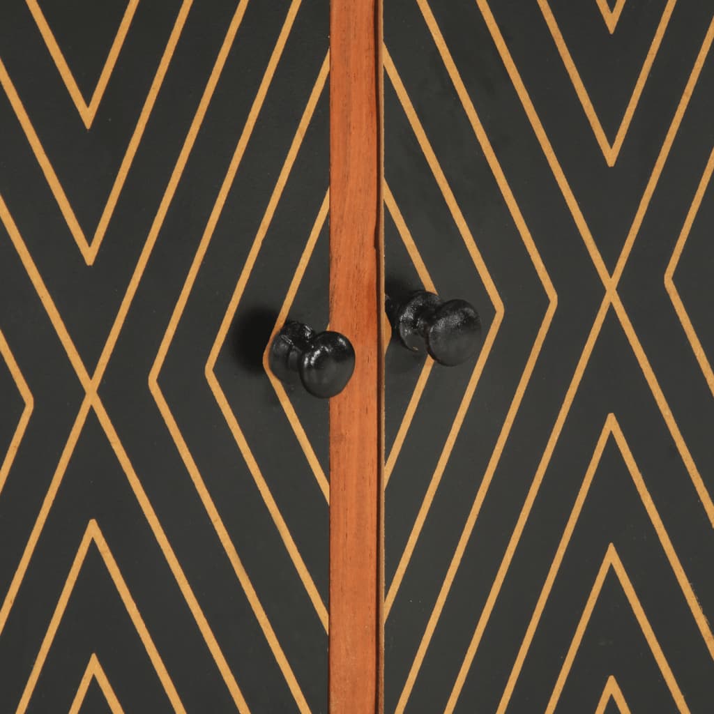 Buffet 60x35x74 cm bois massif d'acacia - XIOS