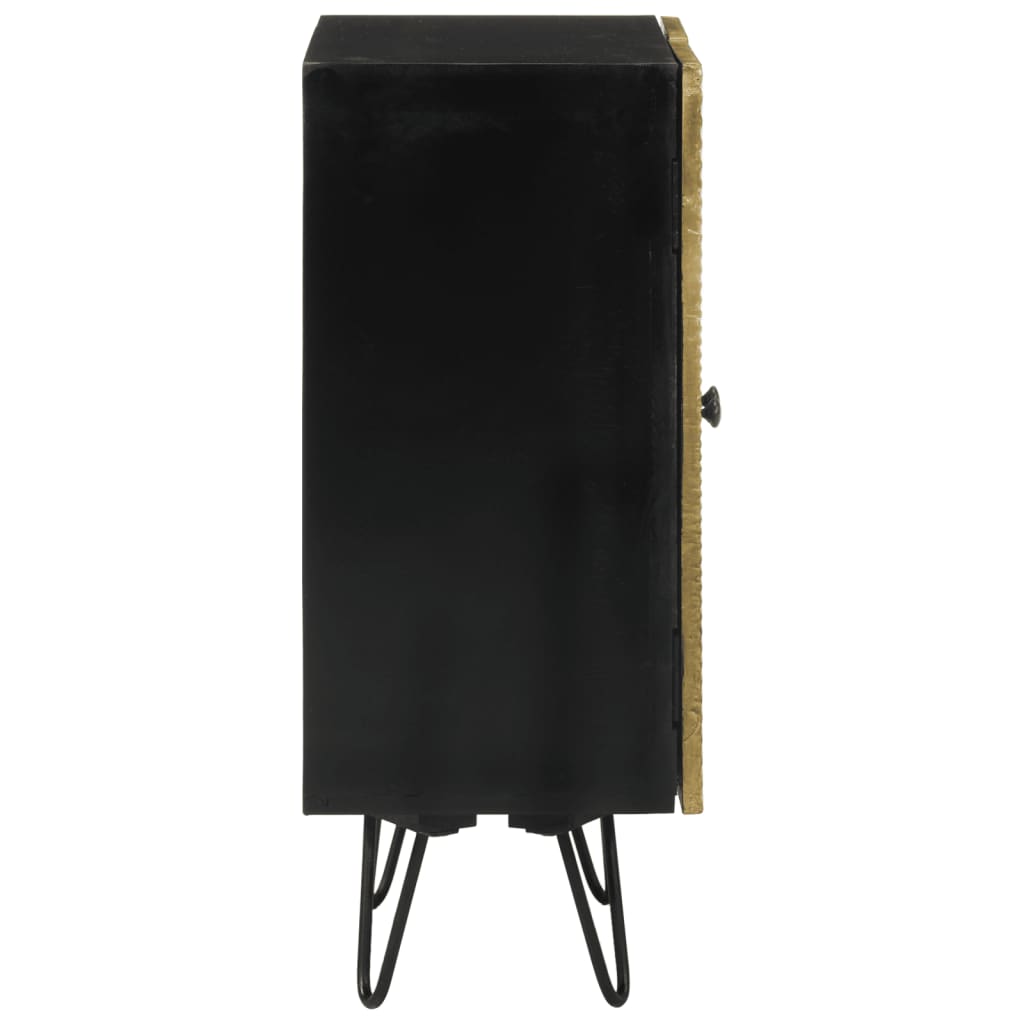 Buffet 55x30x75 cm bois massif de manguier - XIOS