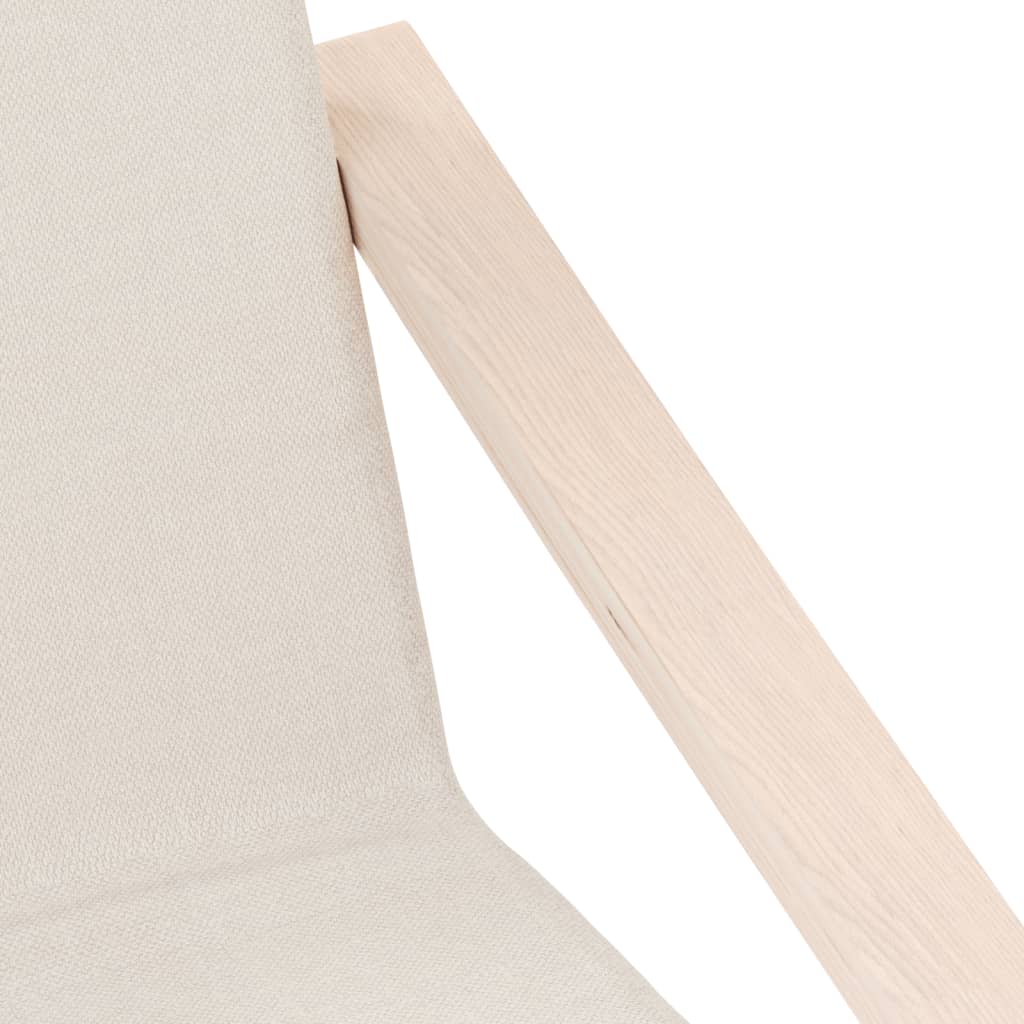 Chaise de relaxation Crème Tissu - XIOS