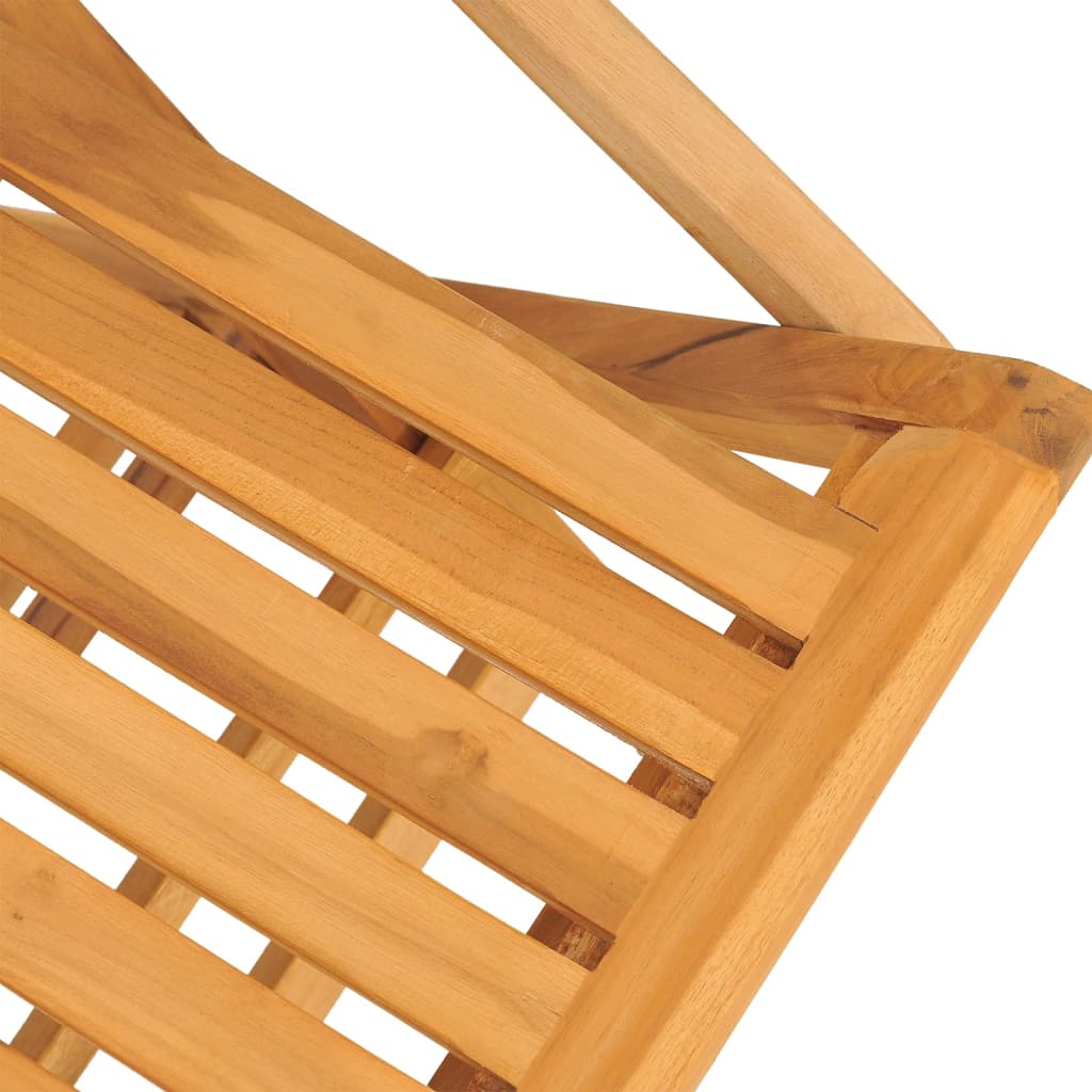 Ensemble à manger de jardin 5 pcs Bois de teck massif