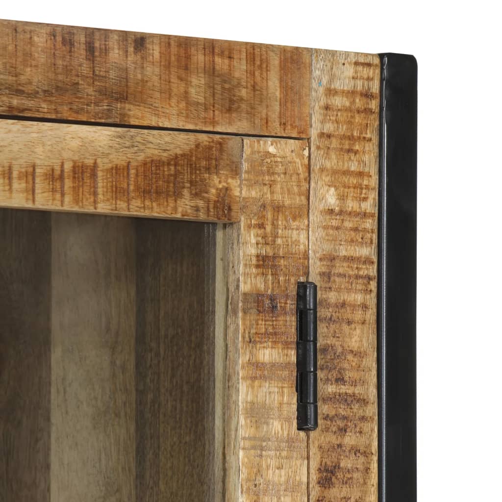 Buffet 100x40x175 cm bois de manguier brut massif - XIOS