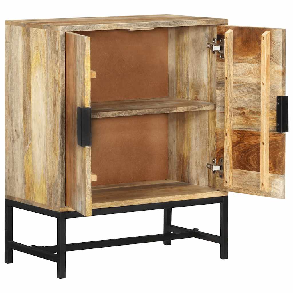 Buffet 60x35x75 cm bois massif de manguier