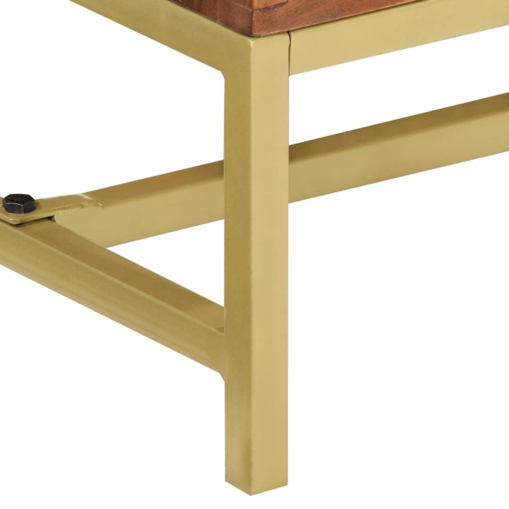 Buffet 60x35x75 cm bois massif d'acacia