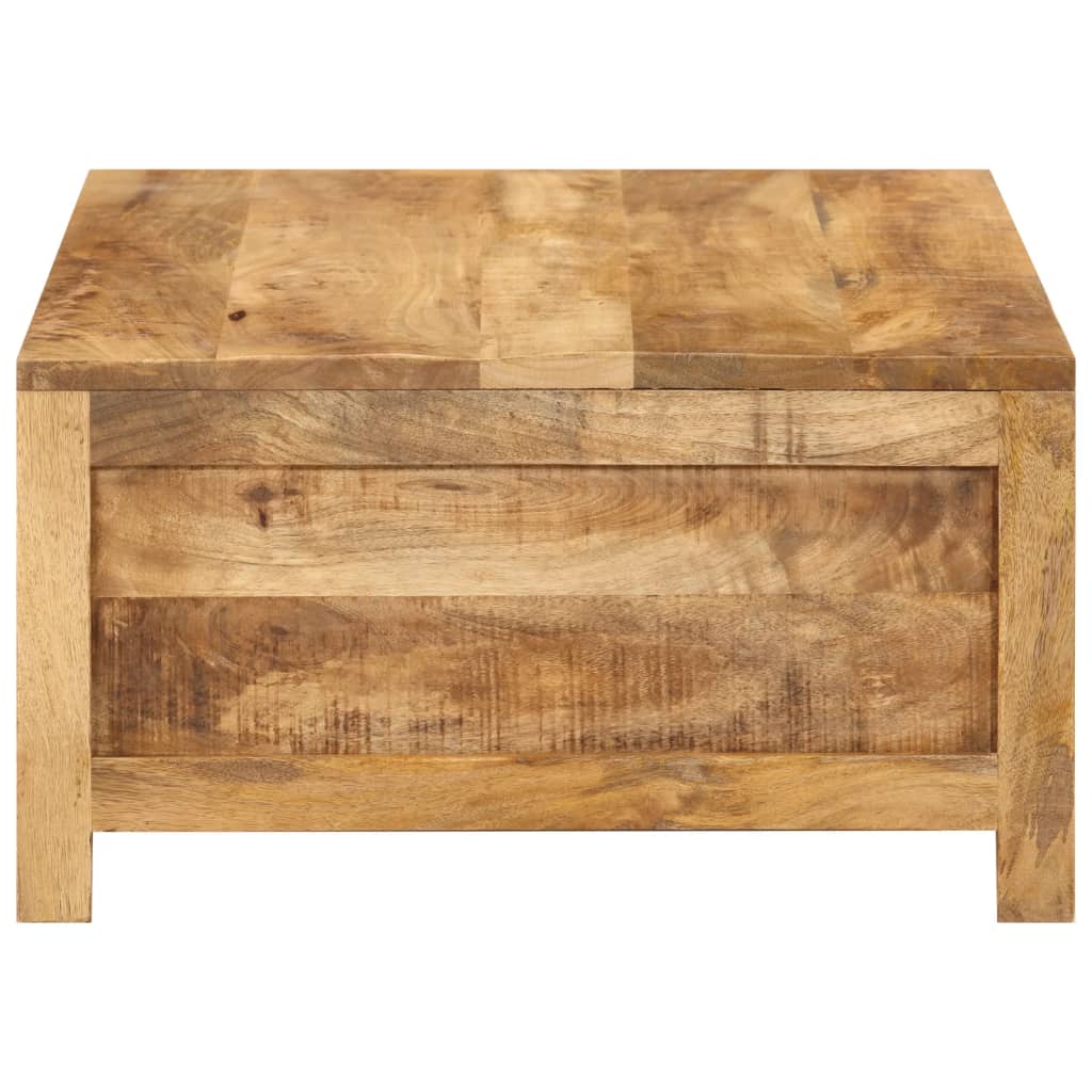 Table basse 80x55x30 cm bois de manguier massif - XIOS