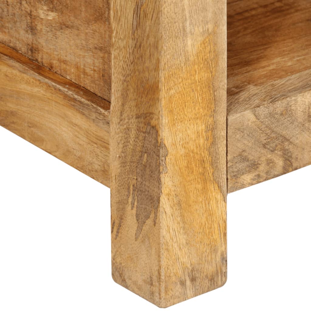 Table basse 80x55x30 cm bois de manguier massif - XIOS