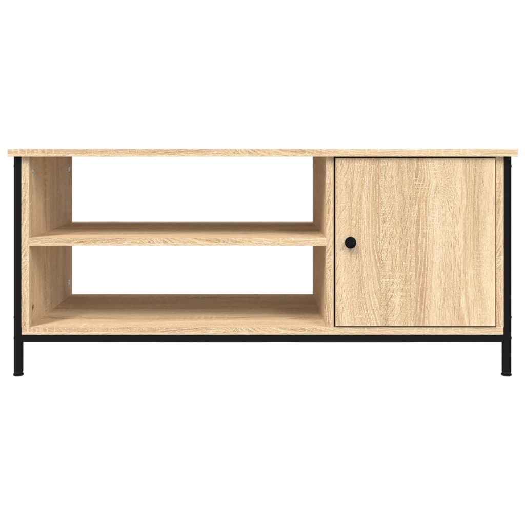 Meuble TV chêne sonoma 100x40x45 cm bois d'ingénierie - XIOS