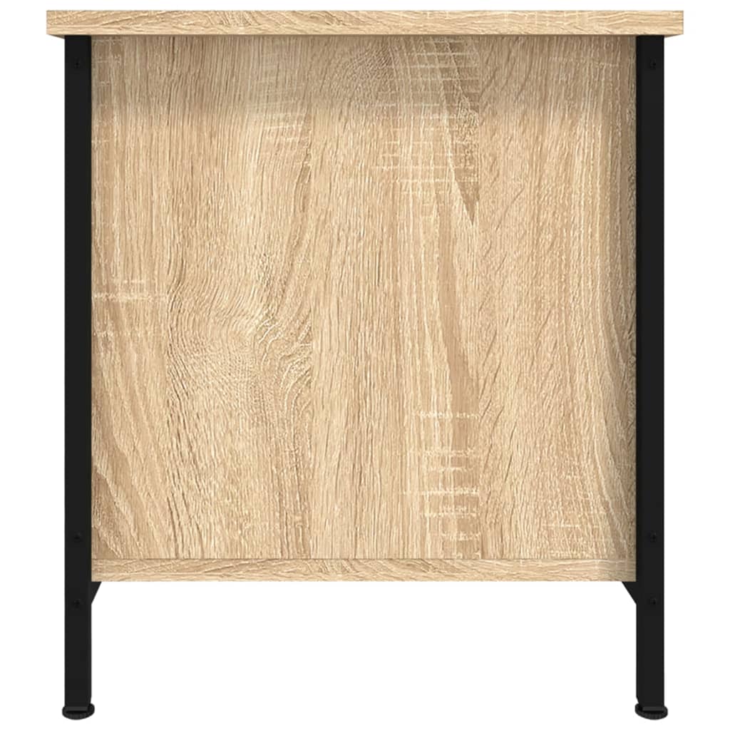 Meuble TV chêne sonoma 100x40x45 cm bois d'ingénierie - XIOS