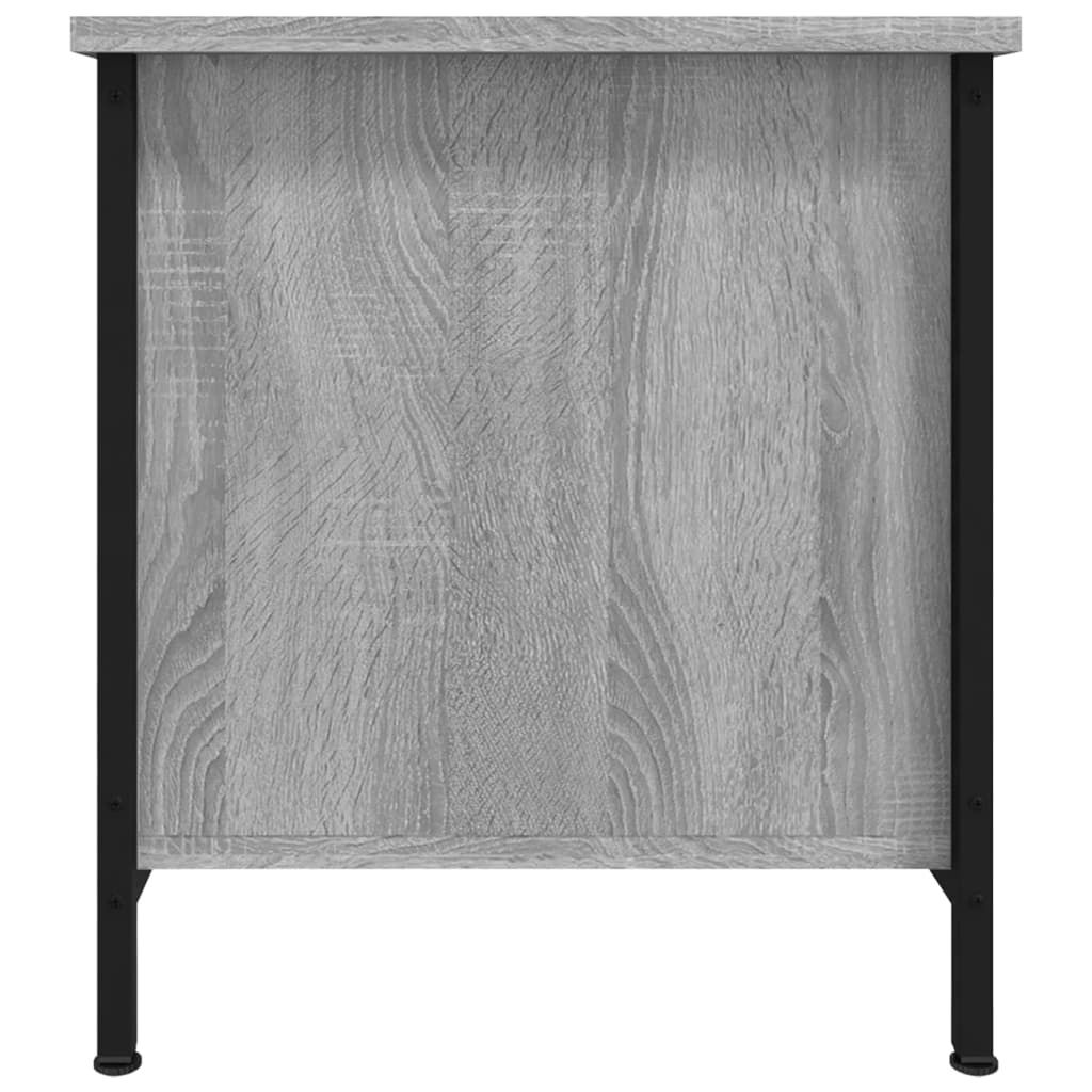 Meuble TV sonoma gris 100x40x45 cm bois d'ingénierie - XIOS